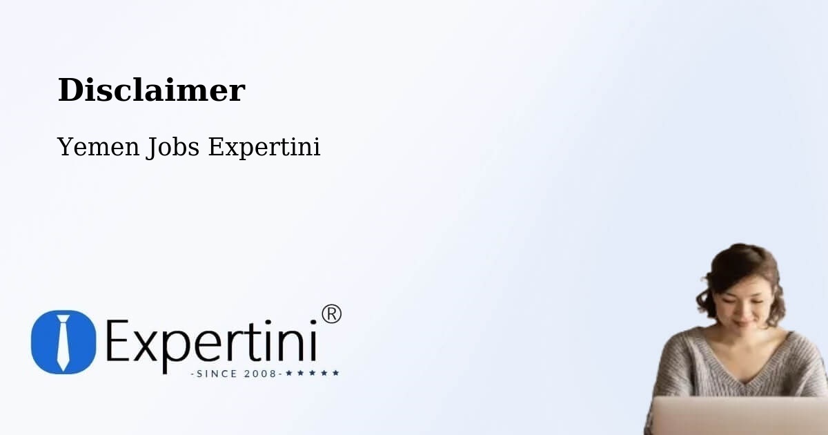 Disclaimer – Abs - Yemen Jobs Expertini